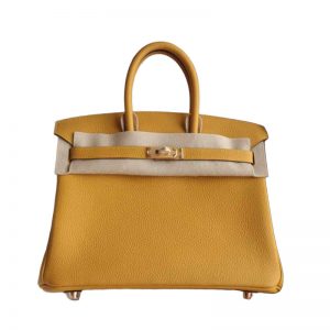 Birkin 25 Togo (Amber Yellow)