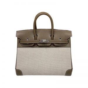 Birkin Swift Leather Patchwork Bag  （Etoupe)