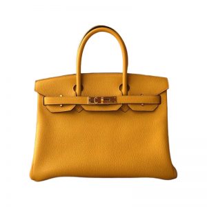 Birkin 30 Togo (Amber Yellow)