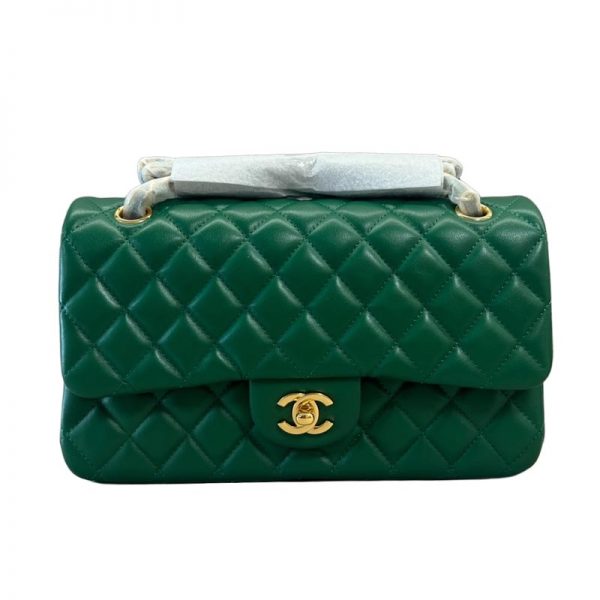 Chanel  CF Classic Flap (Green)
