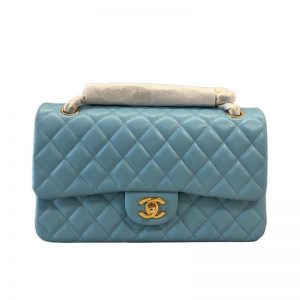 Chanel  CF Classic Flap(Misty Blue)