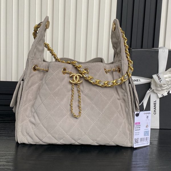 Chanel 25C Show HOBO BAG hippie bag AS5311 (Skin)