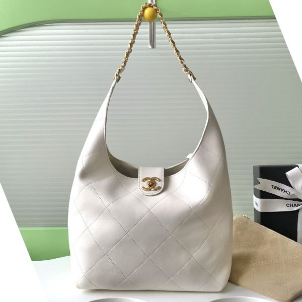 Chanel 25p hobo AS5425 (White)