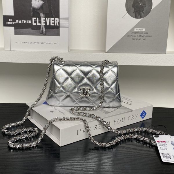 Chanel 25S CF mini AP4593 （Sliver）
