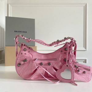 Le Cagole Shoulder Bag (Pink)