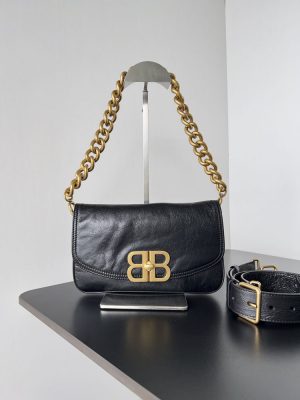 Balenciaga BB soft（Black/gold）