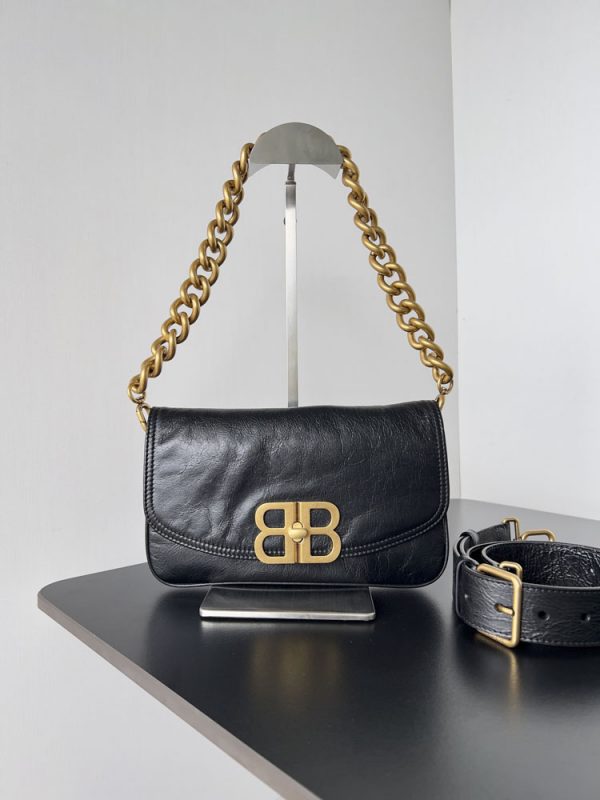 Balenciaga BB soft（Black/gold）
