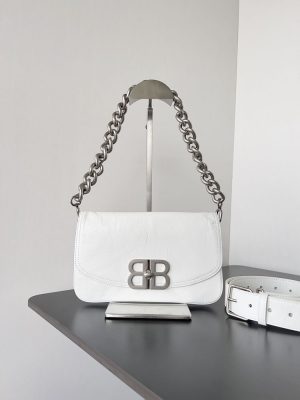 Balenciaga BB soft（White/sliver）