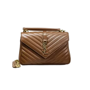 Monogram college Bag in Brown