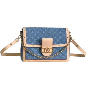 Dauphine Soft  Bag in Monogram Denim -M13319