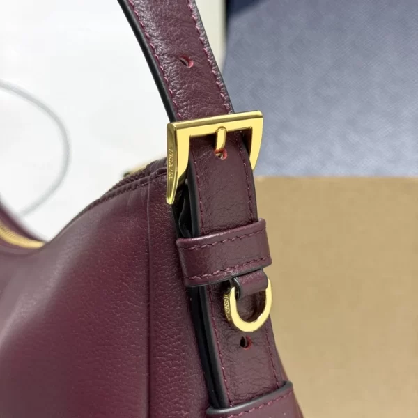 Aimee Hobo Underarm Leather Bag- 1BC229