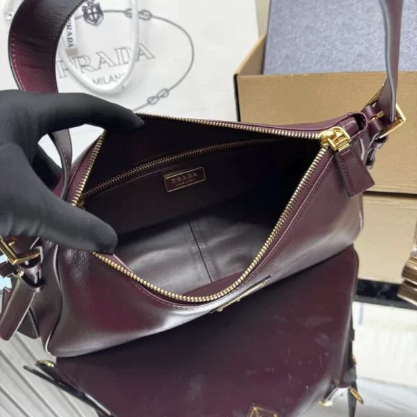 Aimee Hobo Underarm Leather Bag- 1BC229
