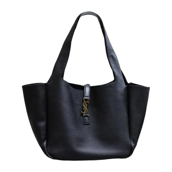 LE 5A 7 Bea in Grained Leather in Black