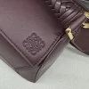 Puzzle Bag in Smooth Calfskin with Woven Handle