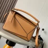 Puzzle Edge Bag in Grained Calfskin