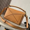 Puzzle Edge Bag in Grained Calfskin
