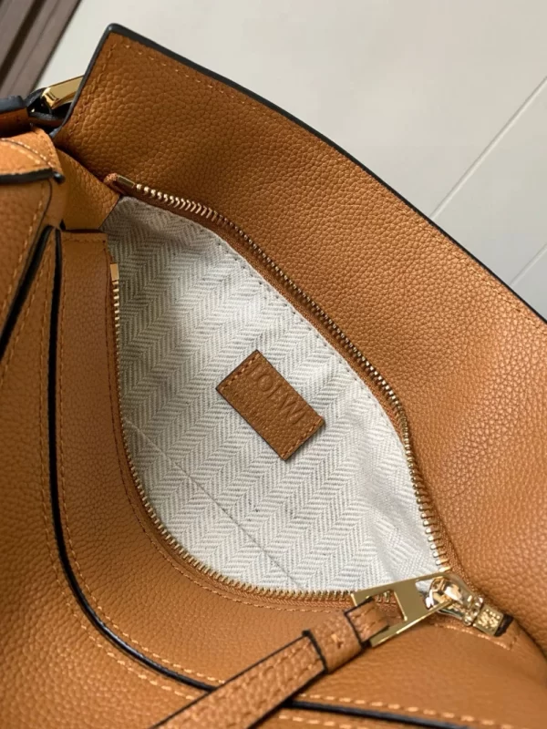 Puzzle Edge Bag in Grained Calfskin