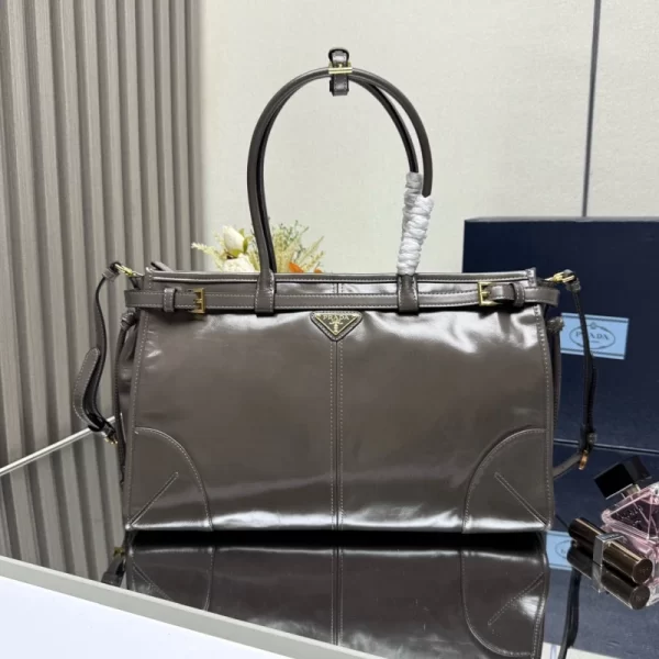 Prada Bonnie LusSolf Leather Bag-1BA443