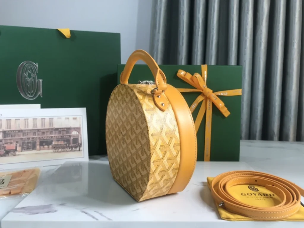 Goyard Alto Hatbox Trunk Bag 021