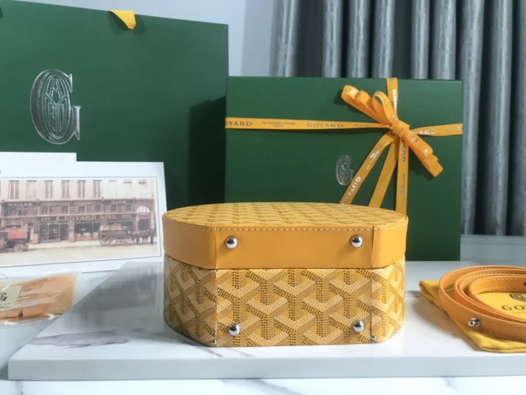 Goyard Alto Hatbox Trunk Bag 023