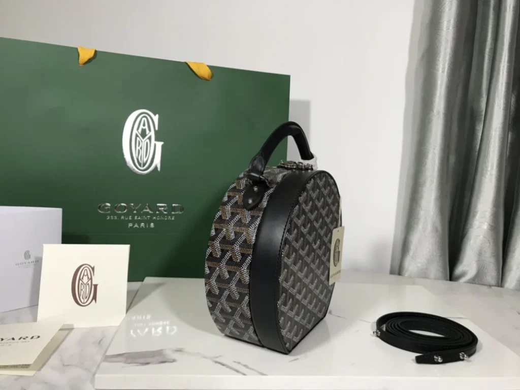 Goyard Alto Hatbox Trunk Bag 048