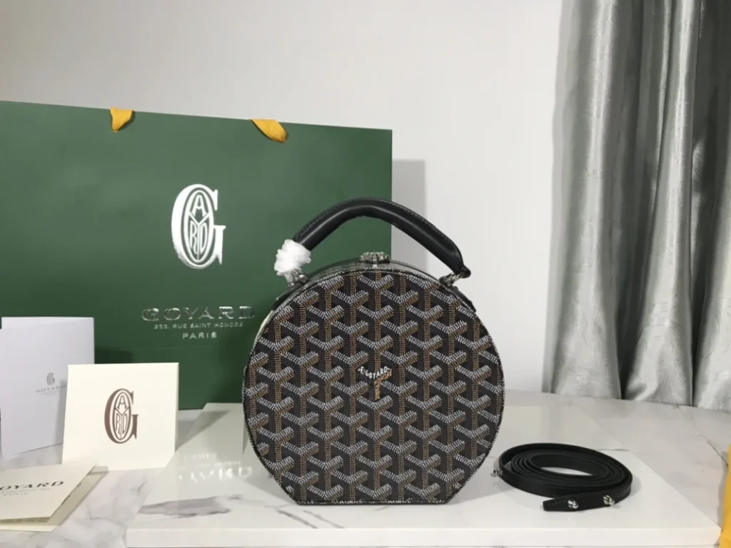 Goyard Alto Hatbox Trunk Bag 049