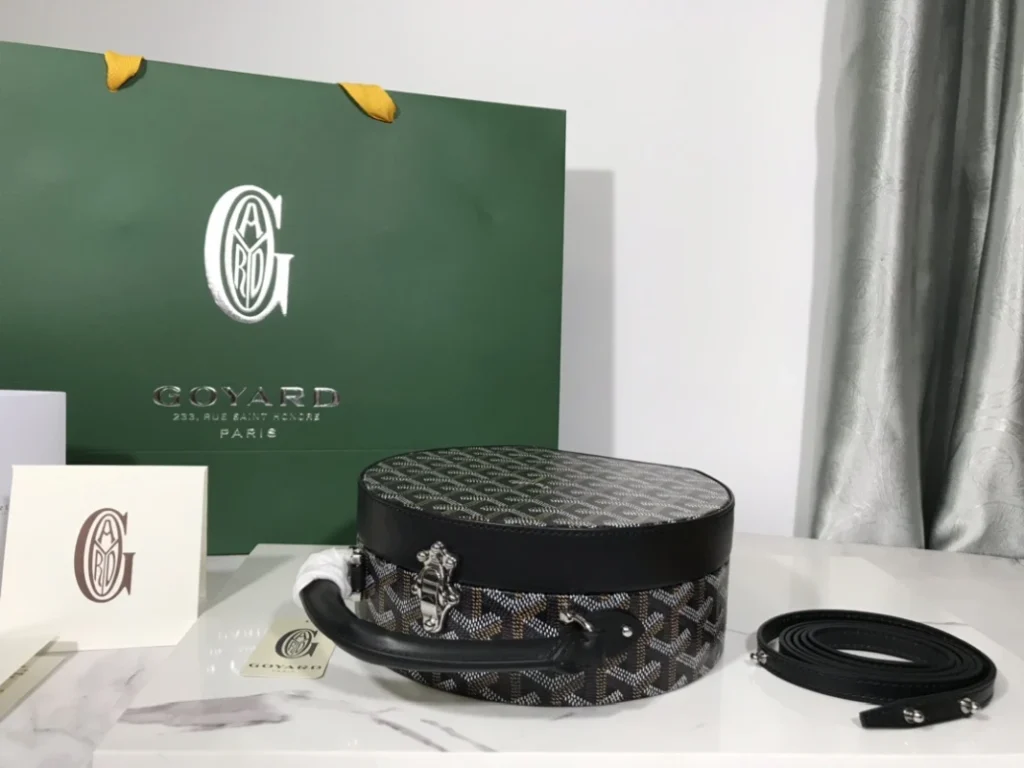 Goyard Alto Hatbox Trunk Bag 052
