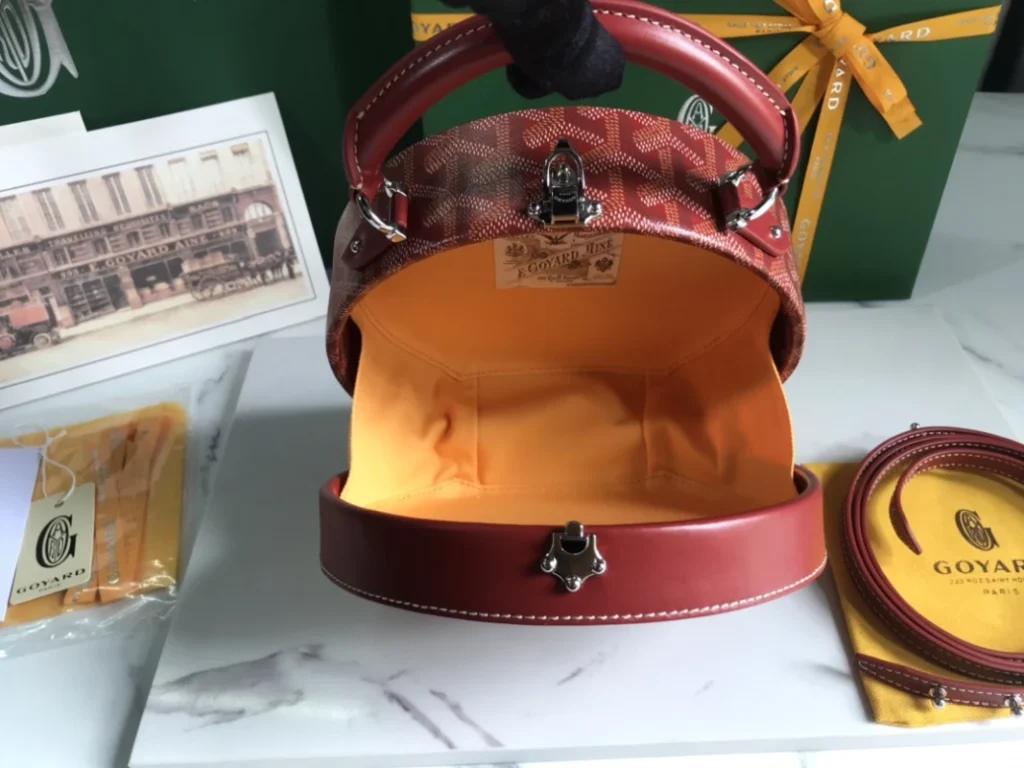 Goyard Alto Hatbox Trunk Bag 063
