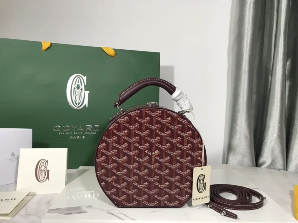 Goyard Alto Hatbox Trunk Bag 065