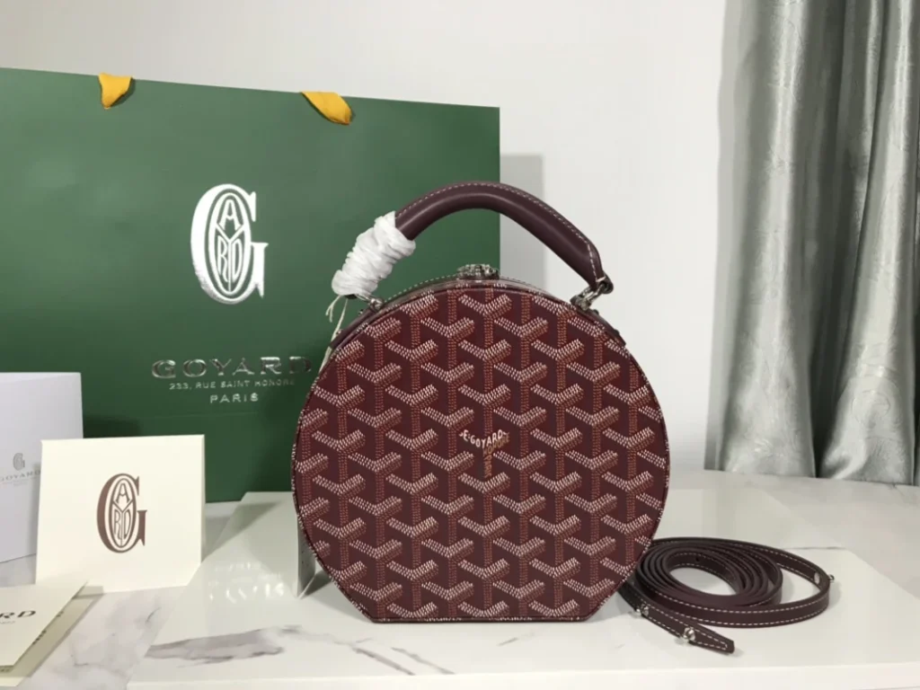 Goyard Alto Hatbox Trunk Bag 067