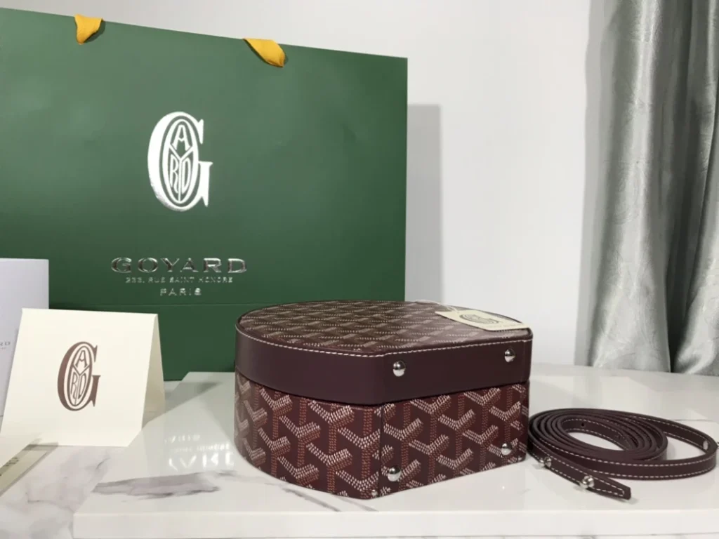 Goyard Alto Hatbox Trunk Bag 068