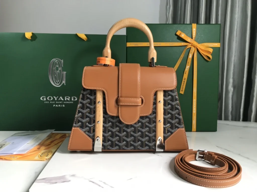 Goyard Saïgon Structuré PM Black&Tan 002