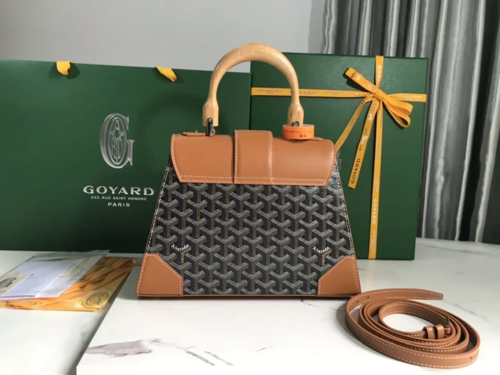 Goyard Saïgon Structuré PM Black&Tan 004