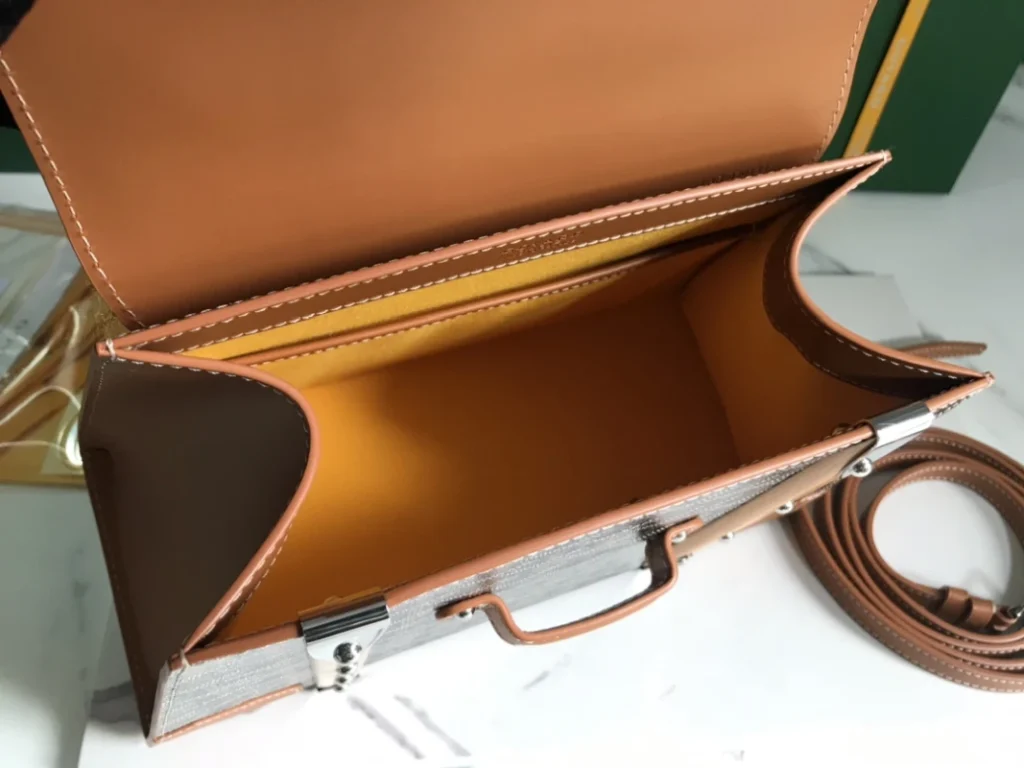 Goyard Saïgon Structuré PM Black&Tan 008