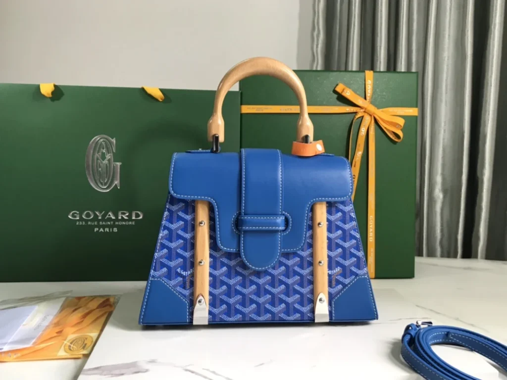 Goyard Saïgon Structuré PM Blue 002