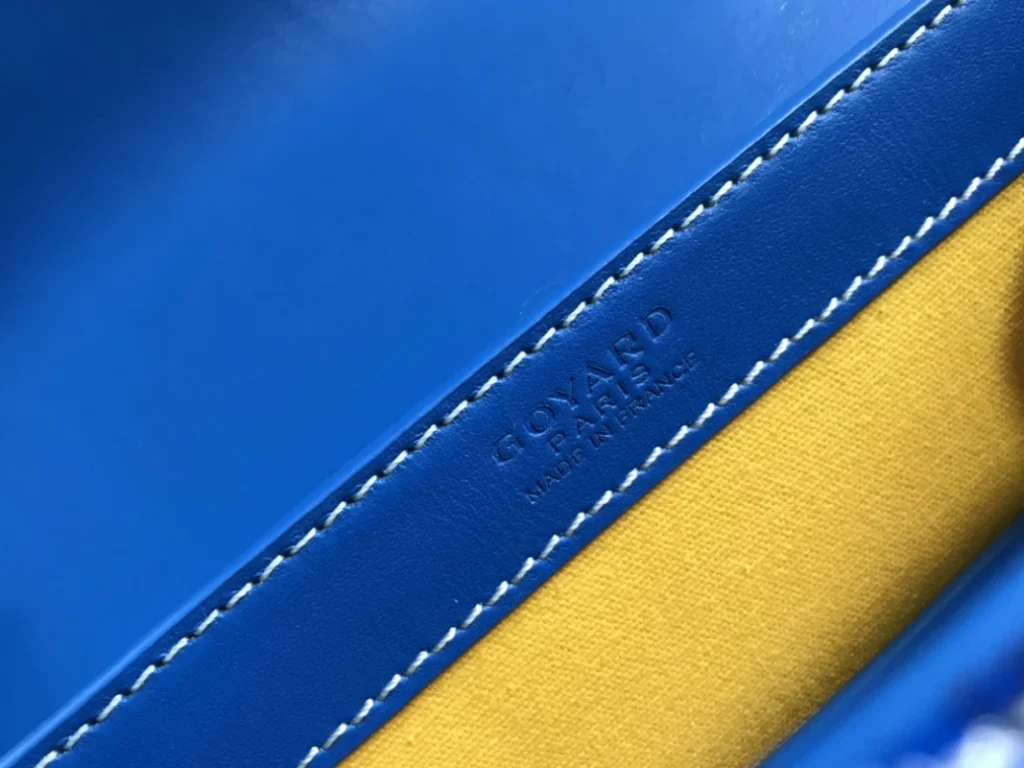 Goyard Saïgon Structuré PM Blue 009