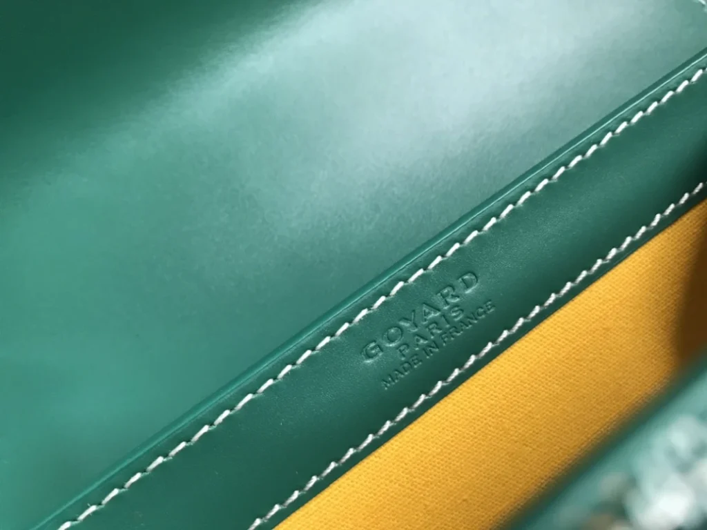 Goyard Saïgon Structuré PM Green 001