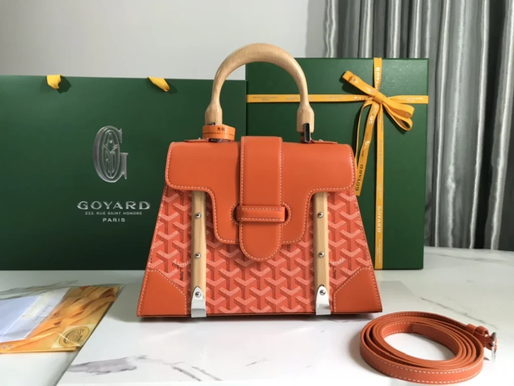 Goyard Saïgon Structuré PM Orange 002