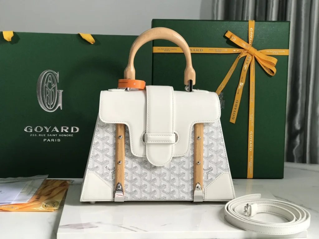 Goyard Saïgon Structuré PM White 002