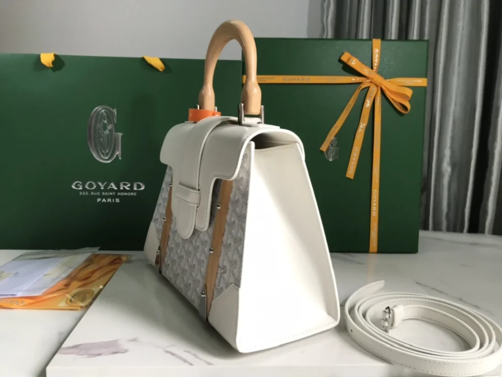 Goyard Saïgon Structuré PM White 003