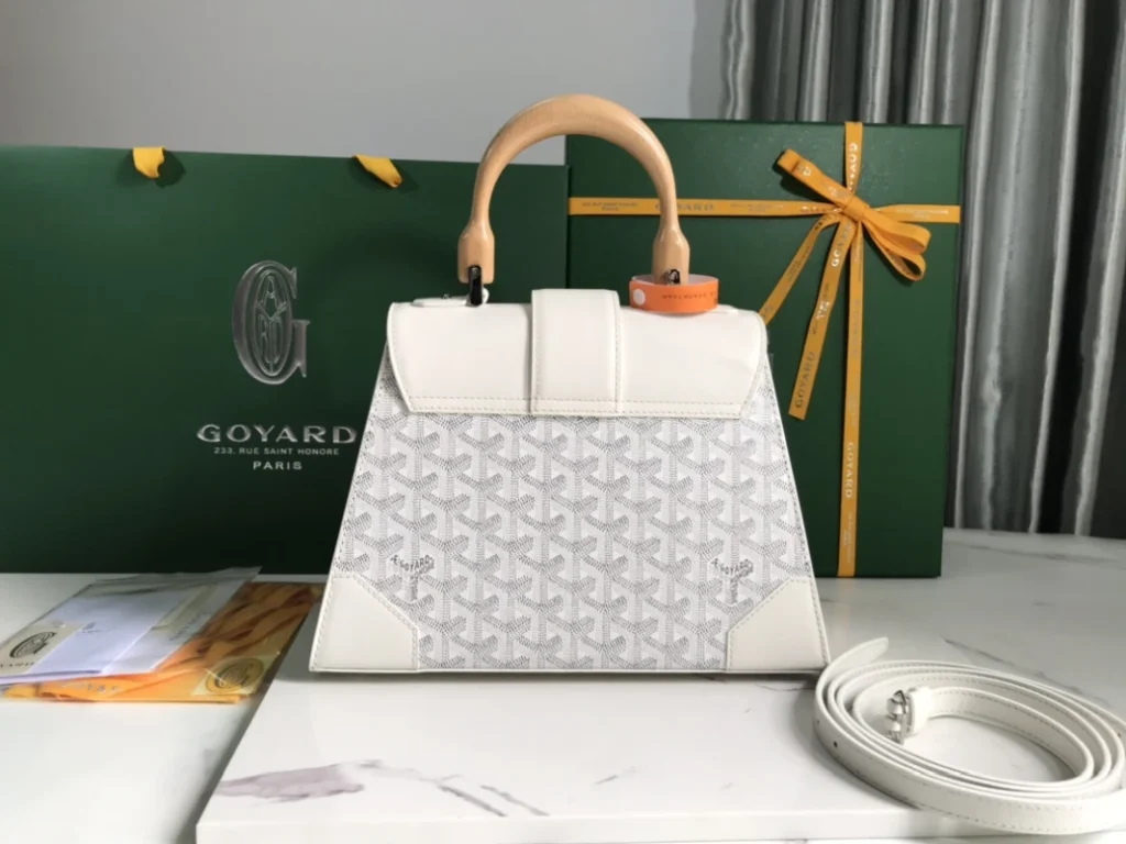 Goyard Saïgon Structuré PM White 004