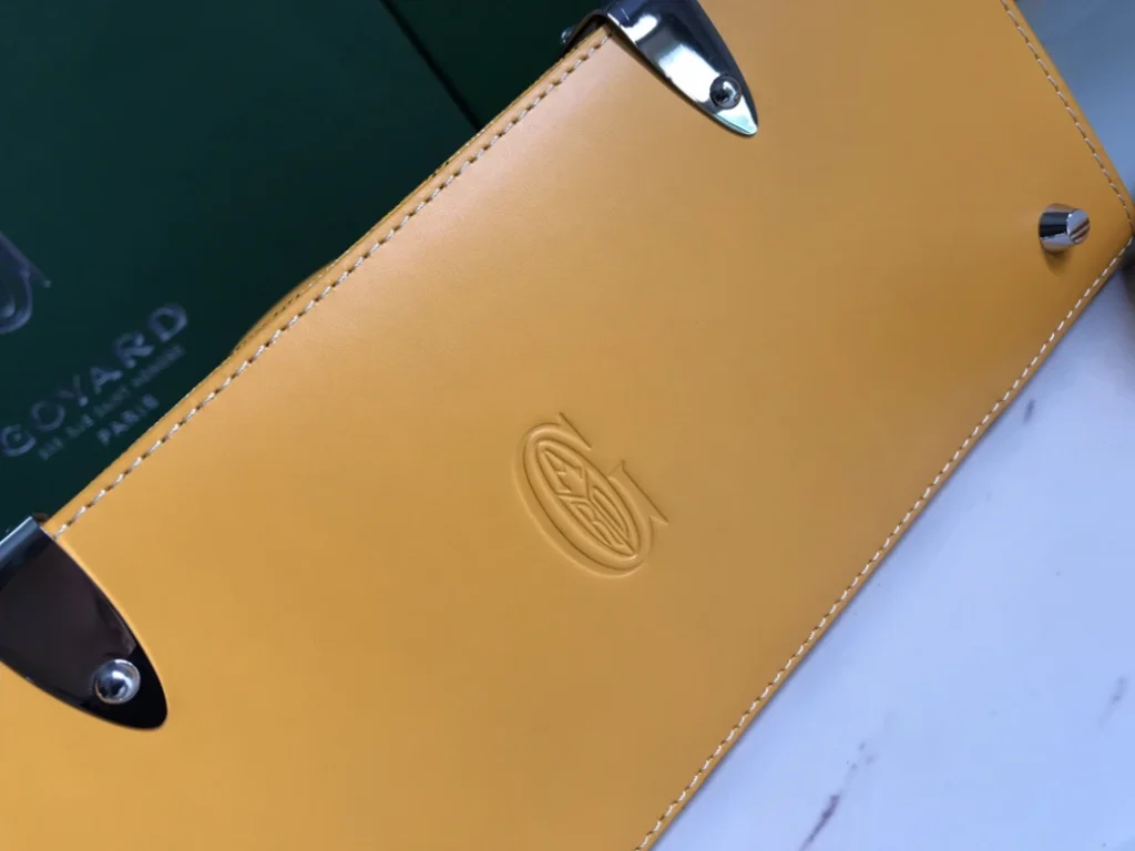 Goyard Saïgon Structuré PM Yellow 006